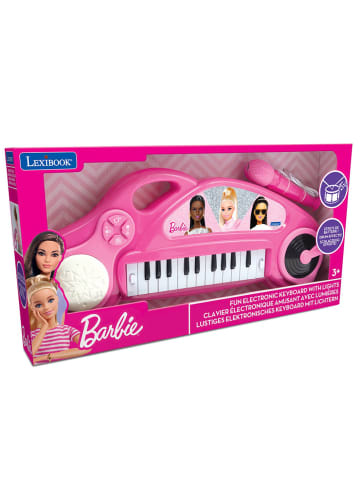 Lexibook Barbie Elektronisches Keyboard Drumpad und Lichteffekten 3 Jahre