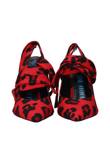 The Attico Rot Stoff High Absatz Pumps