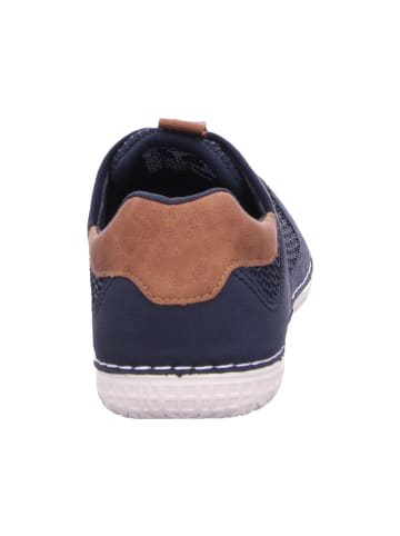 Bugatti Slipper in dark blue