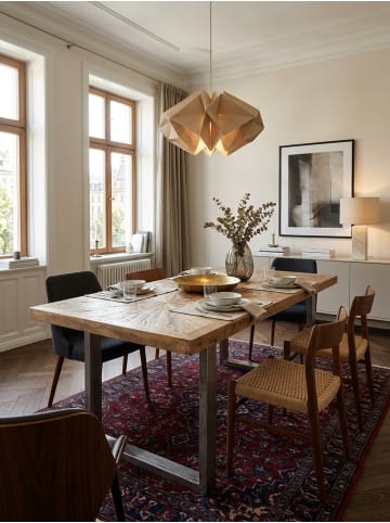 KADIMA DESIGN Esstisch | Mango Massiv, Industrial, Loft, 8-10 Personen