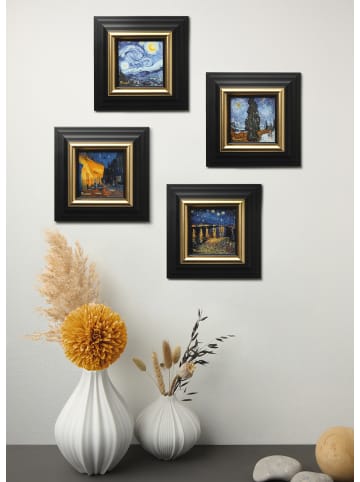 Goebel Wandbild " Van Gogh Landstrasse bei Nacht " in Bunt