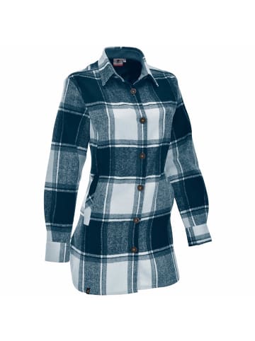 Maul Sport Flanellbluse Sanremo in Petrol