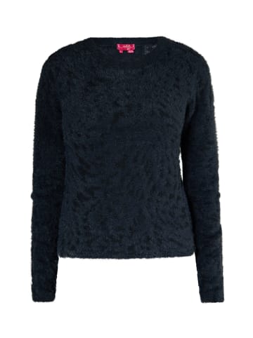 Swirly Damen Pullover in SCHWARZ