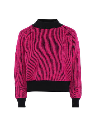 myMo ROCKS Pullover in SCHWARZ PINK