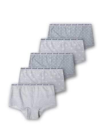 Minoti 5er-Set: Boxershorts 20nicks14 in grau