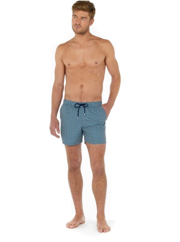 HOM Beach Boxer Adriano in green print