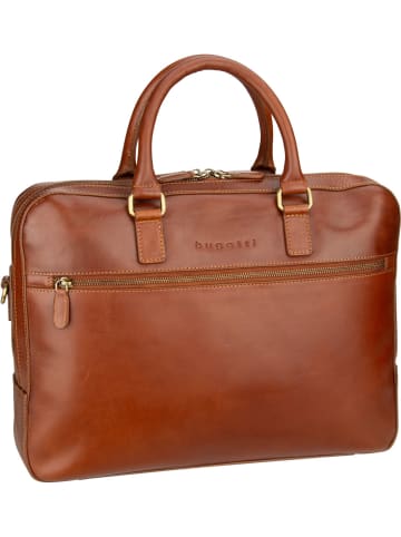 Bugatti Aktentasche Remo Briefcase Large in Cognac