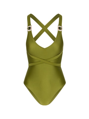 Moda Minx Badeanzug Amour in Olive