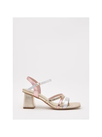 Montevita Sandalen Fersensandale Peach Peach in Gold
