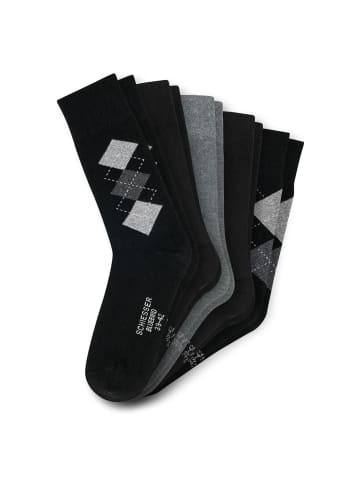 Schiesser Freizeitsocken Bluebird in sortiert 3