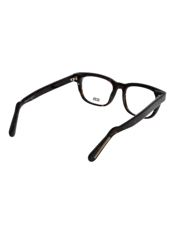 GCDS Unisex Optische Fassungen Quadratisch Braun