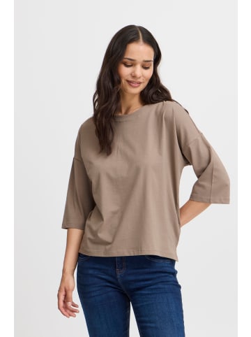 Fransa T-Shirt FRSIVA TEE 4 20614053 modisches T-Shirt in Grau