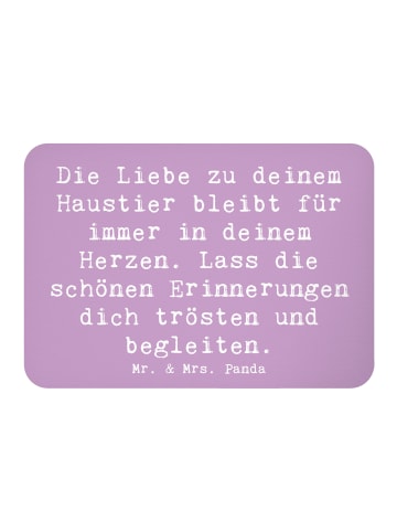 Mr. & Mrs. Panda Magnet Spruch Trauerbewältigung Haustierverlust... in Lavendeltraum