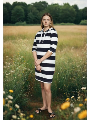 Salzhaut Kurzes Kleid (Mini) BIERGEN in Navy Offwhite