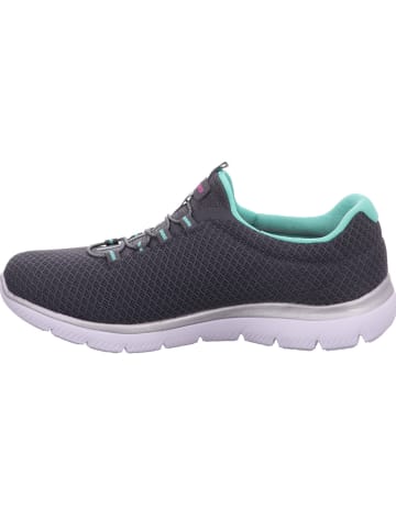 Skechers Freizeit Schnürer für Damen in grau in grau