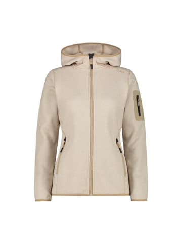 cmp Fleecejacke in beige