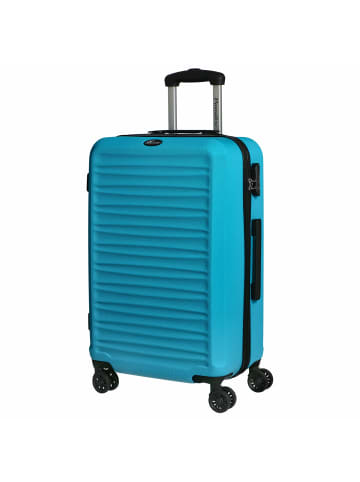 Check.In Paradise by  Havanna 2.0 - 4-Rollen-Trolley 69 cm (pink) in türkis