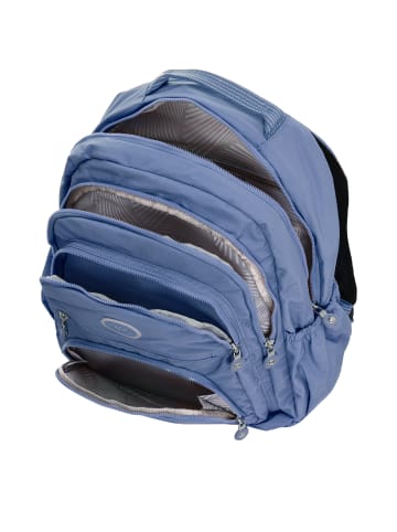 Mindesa Damen Rucksack in Blau Grau