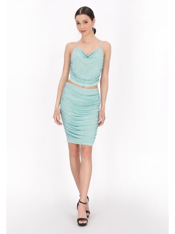 myMo at night Women Skirt in aqua