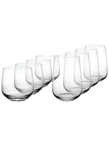 Villeroy & Boch 8-tlg. Longdrink- und Wassergläser Afina in 200 & 300 ml in transparent