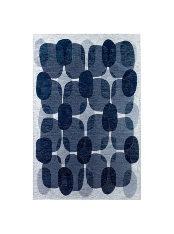 lola & moi Teppich Night Shift in blau