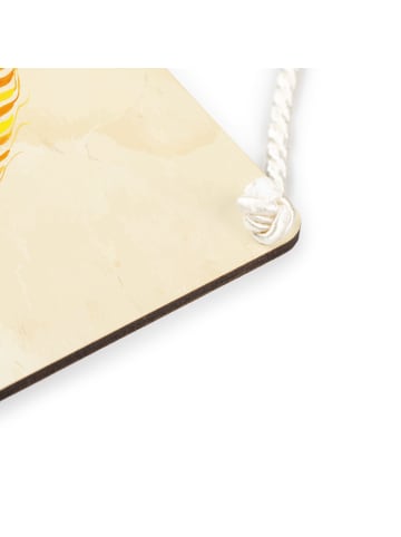 Mr. & Mrs. Panda Deko Schild Huhn Stolz ohne Spruch in Vintage