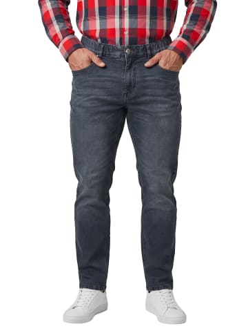 Men Plus Jeanshose in blue black denim