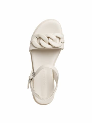 Marco Tozzi Riemchen Sandalen für Damen in creme