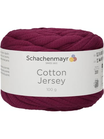 Schachenmayr since 1822 Handstrickgarne Cotton Jersey, 100g in Burgund