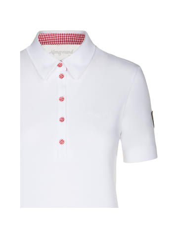 Almgwand Shirt PICHLALM in Weiß9567
