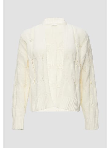s.Oliver BLACK LABEL Strickjacke langarm in Creme