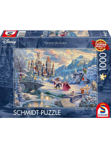 Schmidt Spiele Disney, Die Schöne und das Biest, Wintertraum (Puzzle)