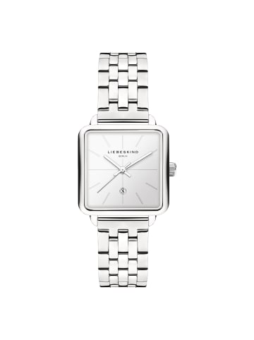 LIEBESKIND BERLIN Armbanduhr Square Classic in silber