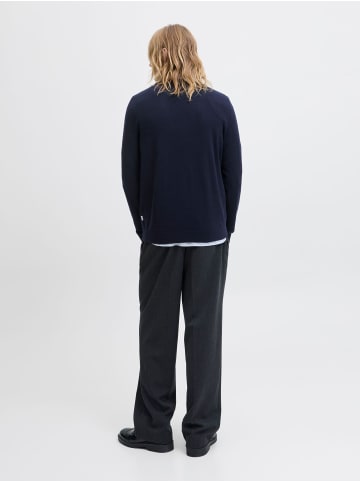 Jack & Jones Strickpullover in Maritime Blue