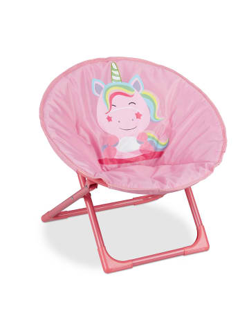 relaxdays Moonchair "Unicorn" in Pink