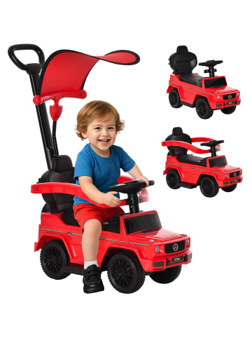 HOMCOM Mercedes-Benz Rutschauto Rot