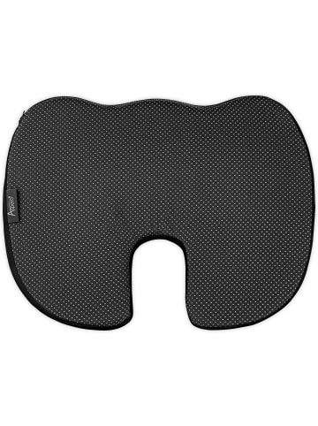 Aspero Ergonomisches Sitzkissen Nairn in Schwarz