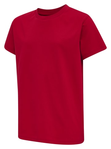 Hummel T-Shirt Hmlred Kinder in TANGO RED