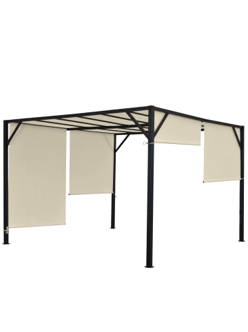 MCW Pergola Beja mit Schiebedach, 4x4m
