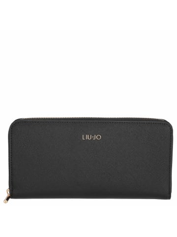 Liu Jo ECS Zip Around - Geldbörse 14cc 23 cm XXL in schwarz