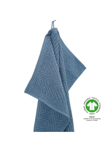 Framsohn 2er Set: Zwirnfrottier BIO Duschtuch "OCEAN" in Niagara -(L) 150 x (B) 75 cm