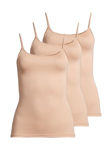 Conta Spaghetti Top Modal in Ton