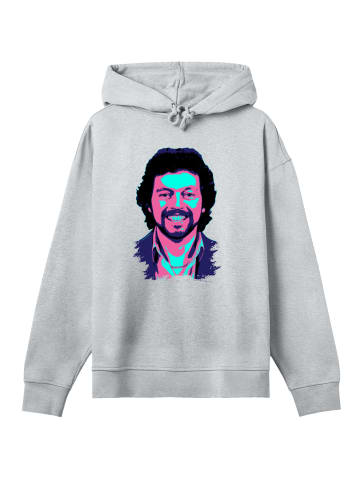 F4NT4STIC Hoodie TV Times Jeremy Beadle 1982 Pop Art in grau meliert