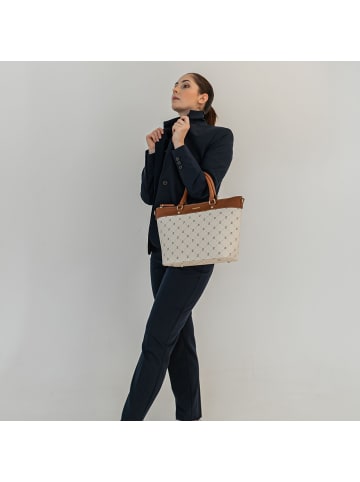 Lazarotti Palermo Handtasche 29 cm in ecru