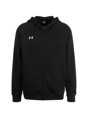 Under Armour Kapuzenjacke Rival Fleece Full Zip in schwarz