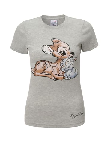 Kangaroos T-Shirt in hellgrau-meliert