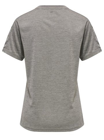 Hummel Hummel T-Shirt Hmlcore Multisport Damen Atmungsaktiv Feuchtigkeitsabsorbierenden in GREY MELANGE