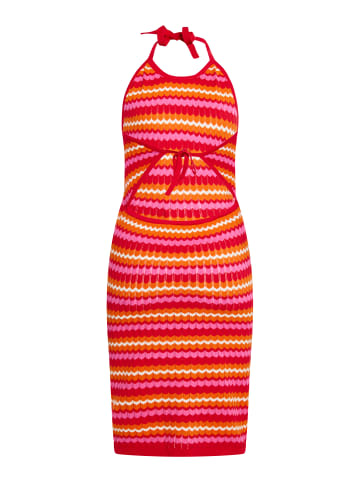 myMo Women Dress in Rot Mehrfarbig