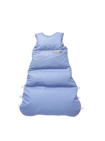 Kinderhaus Blaubär Daunenschlafsack TOP in Azur Uni
