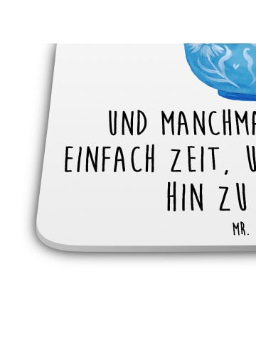 Mr. & Mrs. Panda Gläseruntersetzer Nachtfalter Schaumbad mit Spruch in Weiß